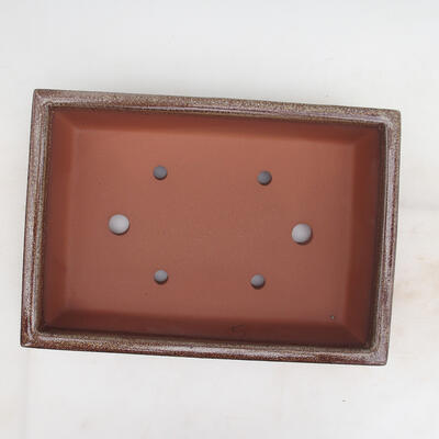 Bonsai bowl 31 x 22 x 8 cm, color brown - 3