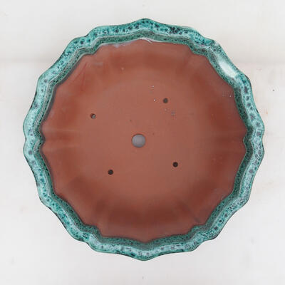 Bonsai bowl 29 x 29 x 11 cm, color green - 3