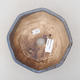 Ceramic bonsai bowl 15.5 x 15.5 x 6.5 cm, color blue - 3/3