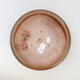 Ceramic bonsai bowl 19 x 19 x 7 cm, color brown - 3/3