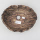 Ceramic Shell 20,5 x 15,5 x 8,5 cm, gray brown color - 3/3