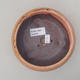 Ceramic bonsai bowl 13.5 x 13.5 x 6 cm, color pink - 3/4
