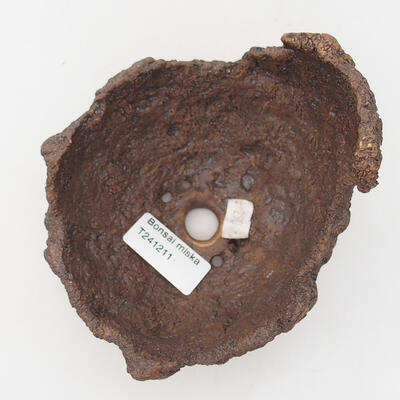 Ceramic shell 11 x 12 x 11 cm, color brown - 3