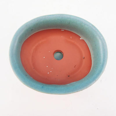 Bonsai bowl tray H 30 - bowl 12 x 10 x 5 cm, tray 12 x 10 x 1 cm, green - bowl 12 x 10 x 5 cm, tray 12 x 10 x 1 cm - 3