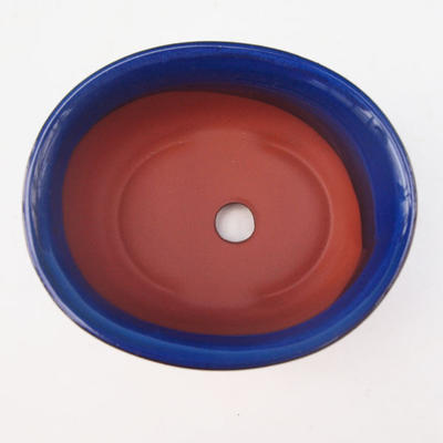 Ceramic bonsai bowl H 30 - 12 x 10 x 5 cm, Blue- 12 x 10 x 5 cm - 3