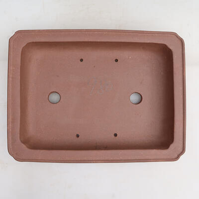 Bonsai bowl 34 x 25 x 9.5 cm, color brown - 3