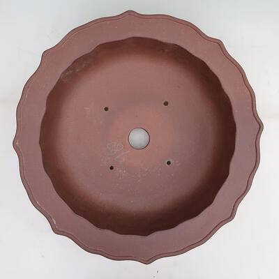 Bonsai bowl 39 x 39 x 12 cm, color brown - 3