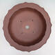 Bonsai bowl 39 x 39 x 12 cm, color brown - 3/6