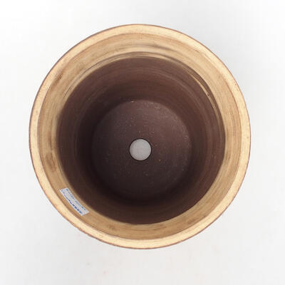 Ceramic bonsai bowl 14 x 14 x 19.5 cm, color cracked - 3