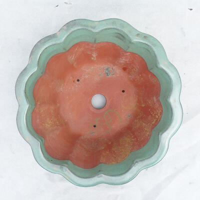 Bonsai bowl 29 x 29 x 13 cm, color green - 3