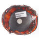 Ceramic shell 11 x 10 x 7 cm, color orange - 3/3