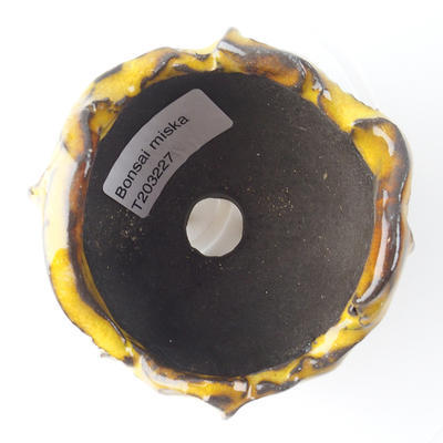 Ceramic shell 9 x 9 x 7 cm, color yellow - 3