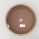 Ceramic bonsai bowl 20 x 20 x 5.5 cm, brown color - 3/3