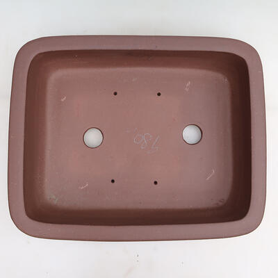 Bonsai bowl 44 x 35 x 10.5 cm, color brown - 3