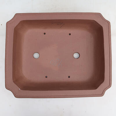 Bonsai bowl 37 x 29.5 x 9 cm, color brown - 3