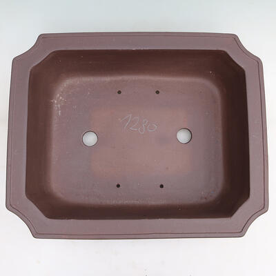 Bonsai bowl 44 x 36 x 12 cm, color brown - 3