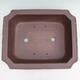 Bonsai bowl 44 x 36 x 12 cm, color brown - 3/6