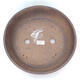 Ceramic bonsai bowl 32 x 32 x 7.5 cm, color brown - 3/3
