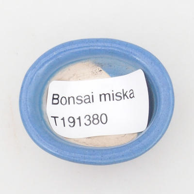Mini bonsai bowl 4,5 x 4 x 2 cm, color blue - 3