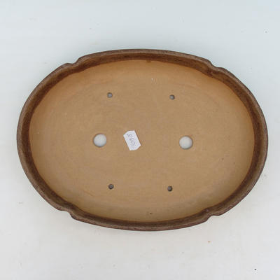Bonsai ceramic bowl CEJ 3, light brown - 3