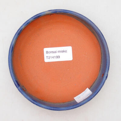 Ceramic Bowl 12.5 x 12.5 x 3.5 cm, color blue - 3