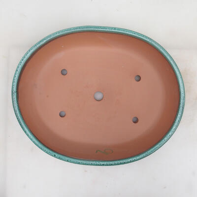 Bonsai bowl 34 x 27 x 7.5 cm, color green - 3