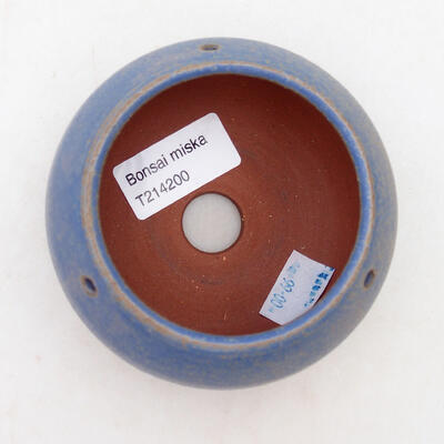 Ceramic Bowl 10 x 10 x 7 cm, color blue - 3