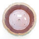 Ceramic bonsai bowl 25.5 x 25.5 x 8.5 cm, color green-brown - 3/3