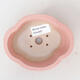 Ceramic bonsai bowl 12.5 x 10.5 x 4.5 cm, color pink - 3/3