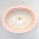 Ceramic bonsai bowl 22 x 17 x 6 cm, color pink - 3/3