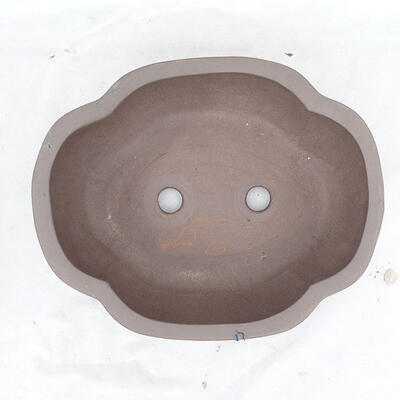 Bonsai bowl 34 x 28 x 11 cm, gray color - 3