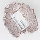 Ceramic Shell 6 x 4.5 x 4.5 cm, white pink color - 3/3