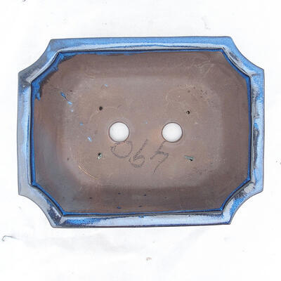 Bonsai bowl 31 x 24 x 10 cm, color blue - 3