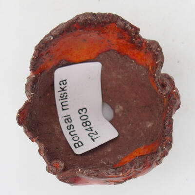 Ceramic Shell 5 x 5 x 4.5 cm, color orange - 3