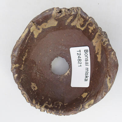Ceramic shell 8 x 8.5 x 4.5 cm, color brown - 3