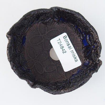 Ceramic Shell 8 x 8 x 5 cm, color blue-black - 3