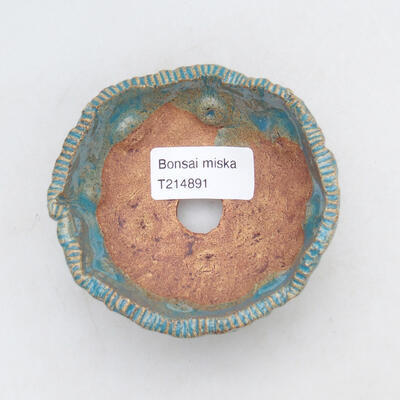 Ceramic Shell 9.5 x 9 x 5 cm, color blue - 3