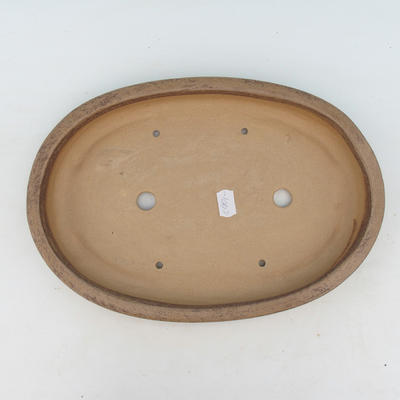 Bonsai ceramic bowl CEJ 4, light brown - 3