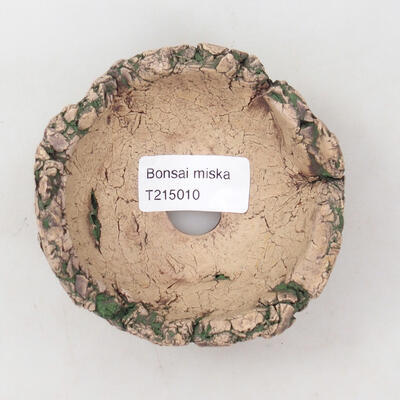 Ceramic Shell 9 x 8.5 x 6 cm, color natural green - 3