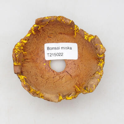 Ceramic Shell 9 x 7.5 x 5 cm, color natural yellow - 3