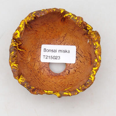 Ceramic Shell 9 x 7 x 5.5 cm, color natural yellow - 3