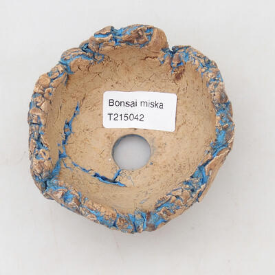 Ceramic Shell 9 x 9 x 5.5 cm, color natural blue - 3