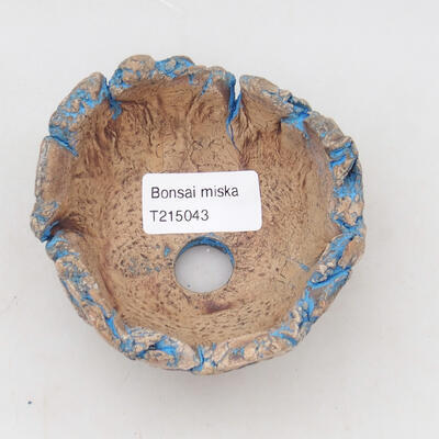 Ceramic Shell 9 x 9 x 5.5 cm, color natural blue - 3