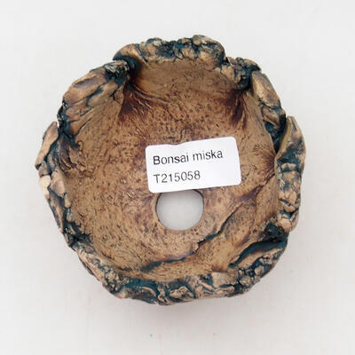 Ceramic Shell 9 x 9 x 5.5 cm, color natural green - 3