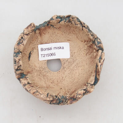 Ceramic shell 9 x 9 x 6 cm, color natural green - 3