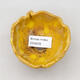 Ceramic Shell 8.5 x 8.5 x 5.5 cm, color yellow - 3/3