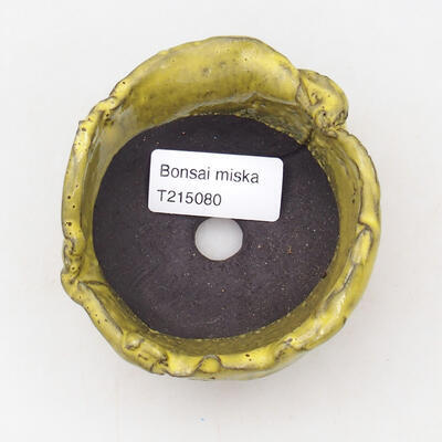 Ceramic Shell 9 x 8.5 x 5 cm, color yellow - 3