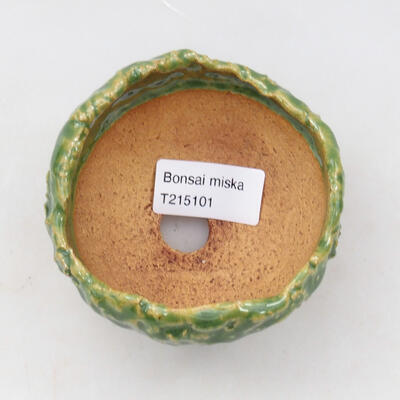 Ceramic Shell 8.5 x 8 x 7 cm, color green - 3