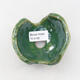 Ceramic Shell 9 x 8 x 7 cm, color green - 3/3