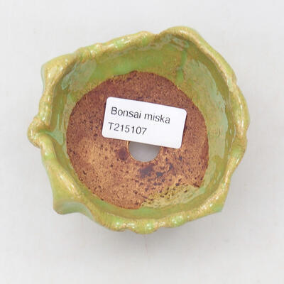 Ceramic shell 8.5 x 8.5 x 6 cm, color green - 3